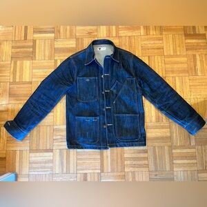 Tellason coverall jacket. Corn mill White oak selvedge 16.5oz.